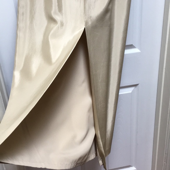 Beautiful Champagne Formal Gown - Picture 3 of 6